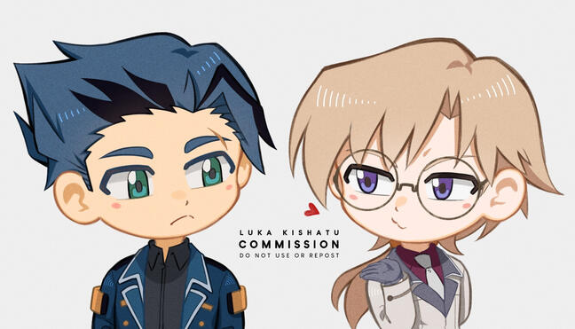 Chibi Commission for @elizea_rander from IG