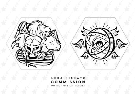 Facebolt Design Commission for @m.f.zoom from IG