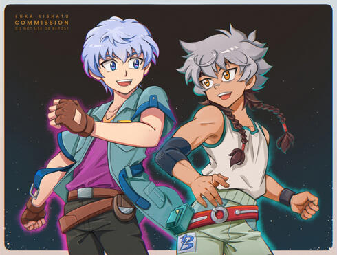 Rendered Illustration Commission for @artichow from Tumblr