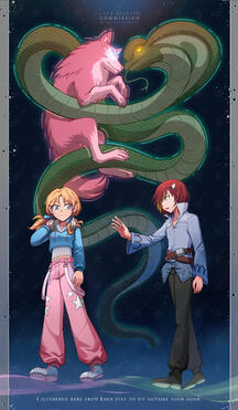 Rendered Illustration Commission for @angel.berry333 from IG