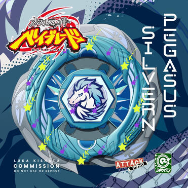Custom Beyblade Design commission for nordeis1 from IG