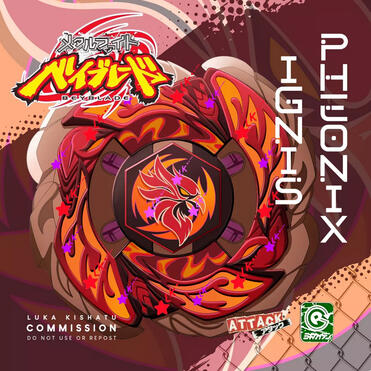 Custom Beyblade Design Commission for @Tmanthelegend96 from X/Twitter