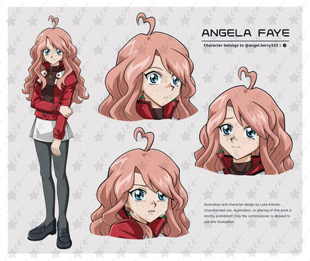 Character Design commission for @angel.berry33 from IG