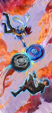 Rendered Illustration commission for @forever_jemstone from IG