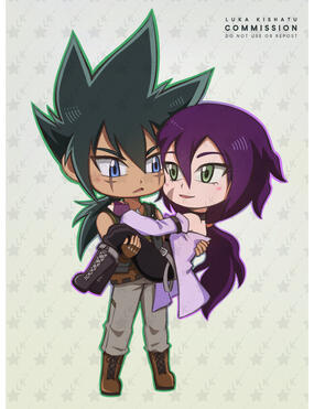 Chibi Commission for @rig_arts from IG