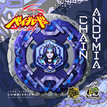 Custom Beyblade Design commission for @A1O1__23 from X/Twitter